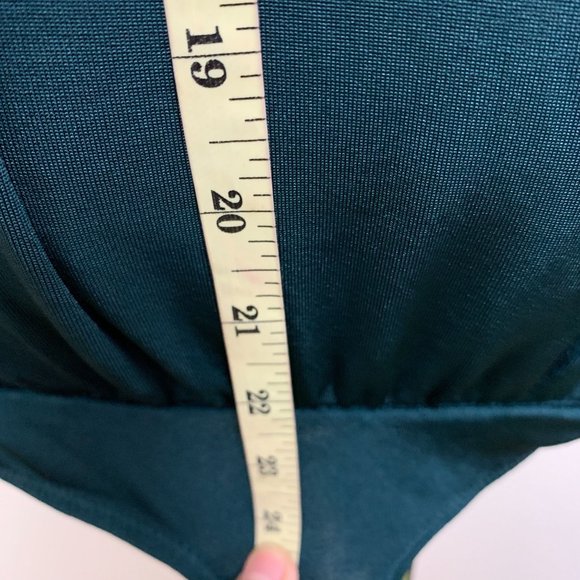 Free People Teal Long Sleeve Bodysuit - Picture 9 of 11